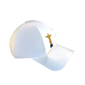 CRIATIVO Boné para Montar - Todo Branco Boné impresso em Cartão Couchê 300g, Tamanho único. Com ajuste para cabeça. Impressão UV a 4/4 cores. com Laminação, Corte Especial, *NECESITA DE MONTAGEM! Vai desmontado dentro de um envelope com Manual de Montagem.