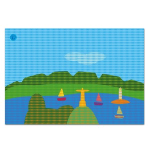Lindo Jogo Americano  - Para as Crianças Impresso em tecido Canvas 100% algodão 31x45cm. Impressão UV a 4/0 cores.  Corte reto. Presente que as crianças vão adorar!